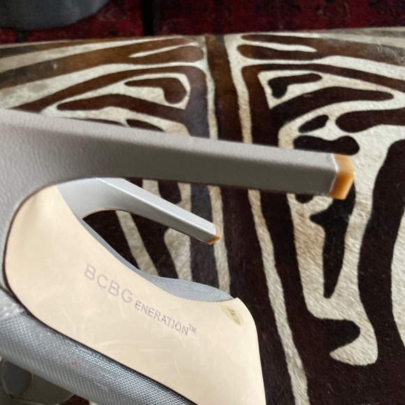 New BCBG Mary Jane mesh heel sandles - Picture 6 of 7